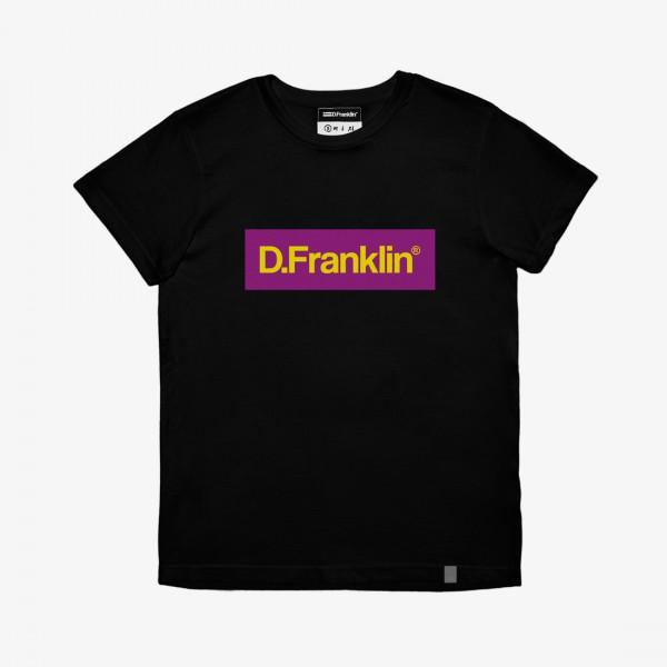 Purple / Yellow Rec Black Tee