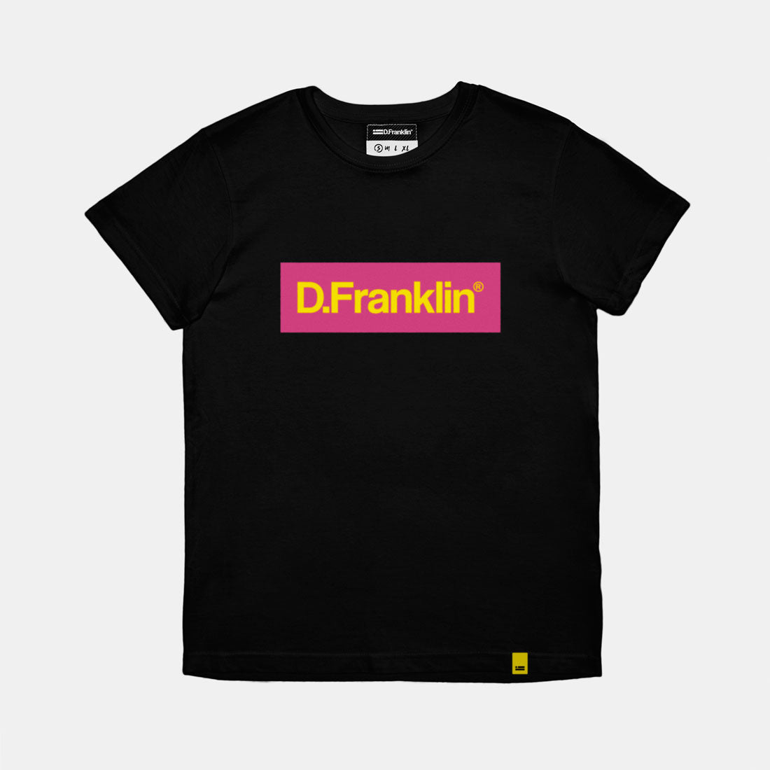 Pink / Yellow Rec Black Tee