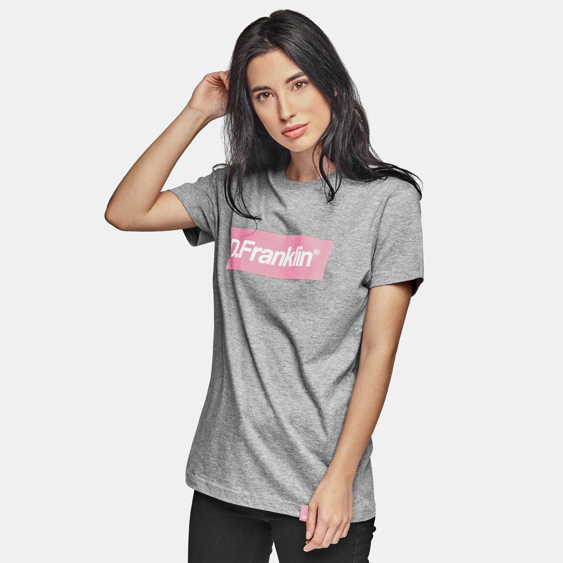 Pink / White Rec Grey Tee