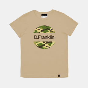 Orbed Camo Sand Tee