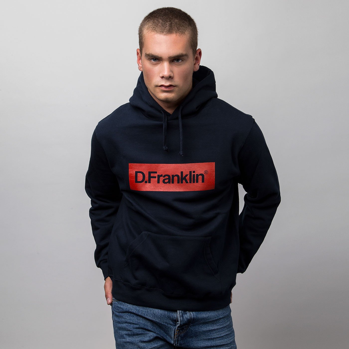 Mitic D Hoodie Navy